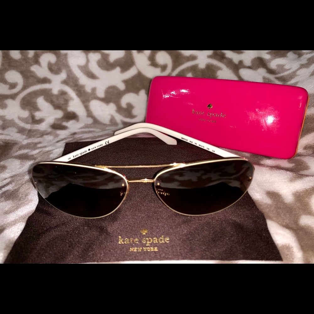 Kate Spade Women's Beryls Aviator Sunglasses